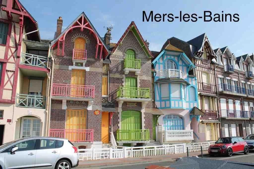 Appartement Avec Cour A 50M De La Plage 梅尔·莱斯·拜恩斯 外观 照片